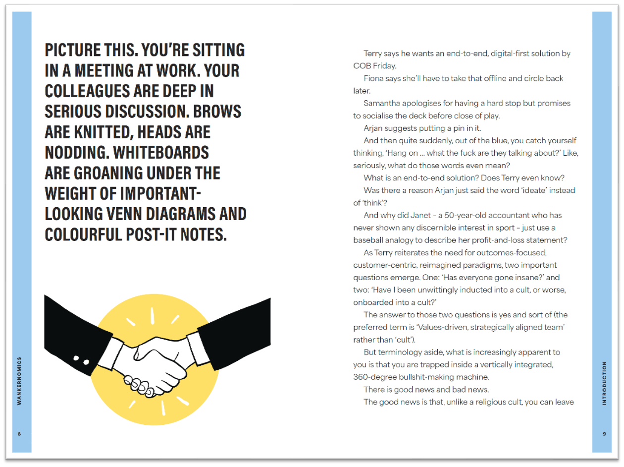 Wankernomics: A Deep-Dive Into Workplace Bullshittery (SIGNED COPY)