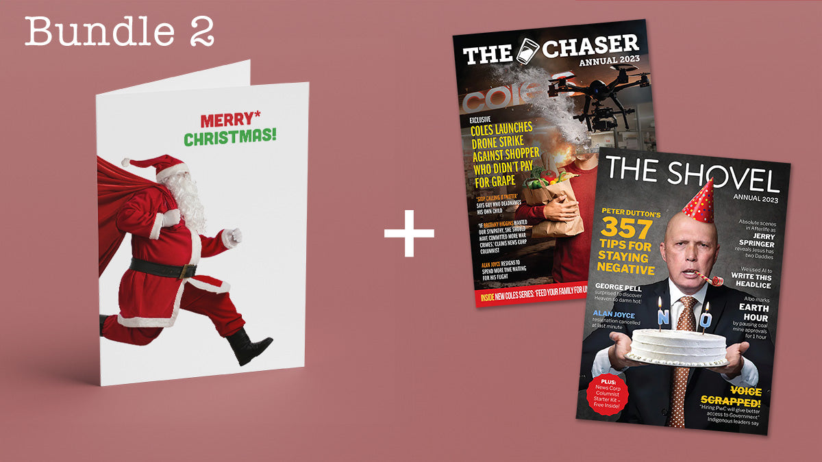 The Chaser Christmas Gift Packs