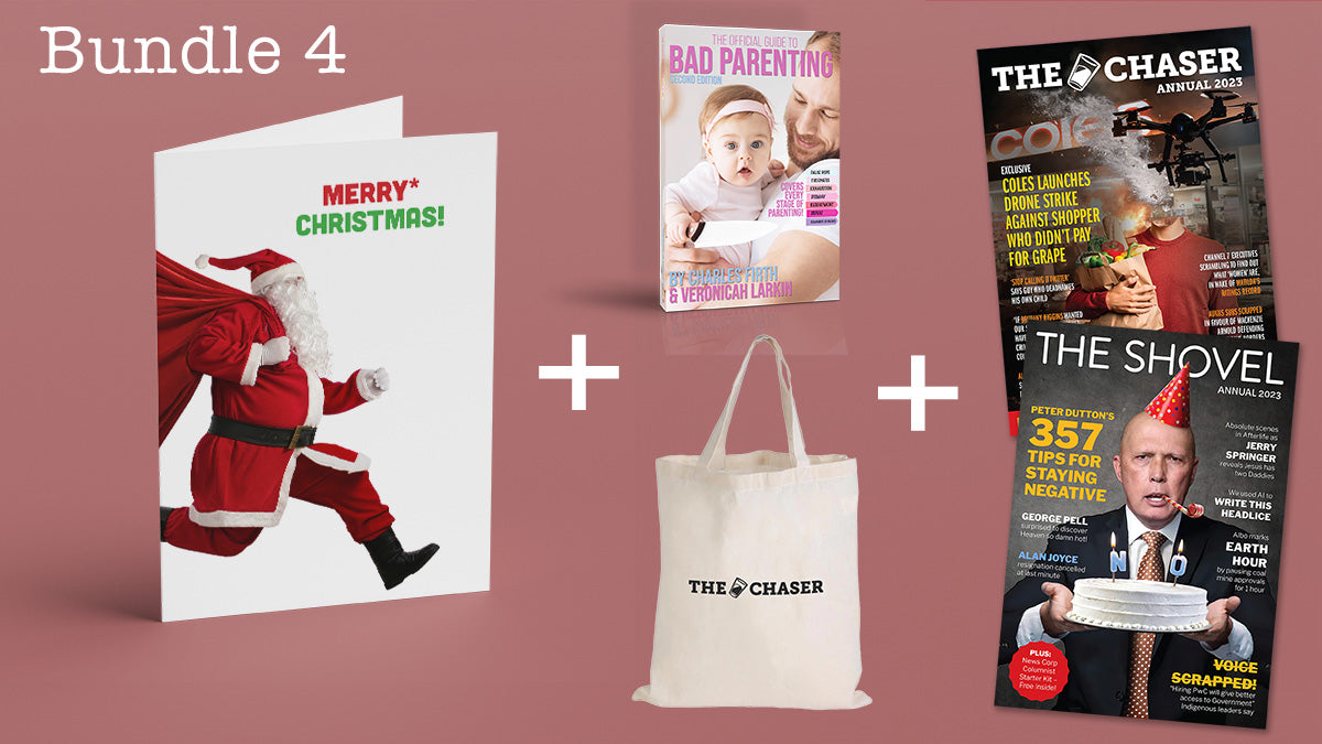 The Chaser Christmas Gift Packs