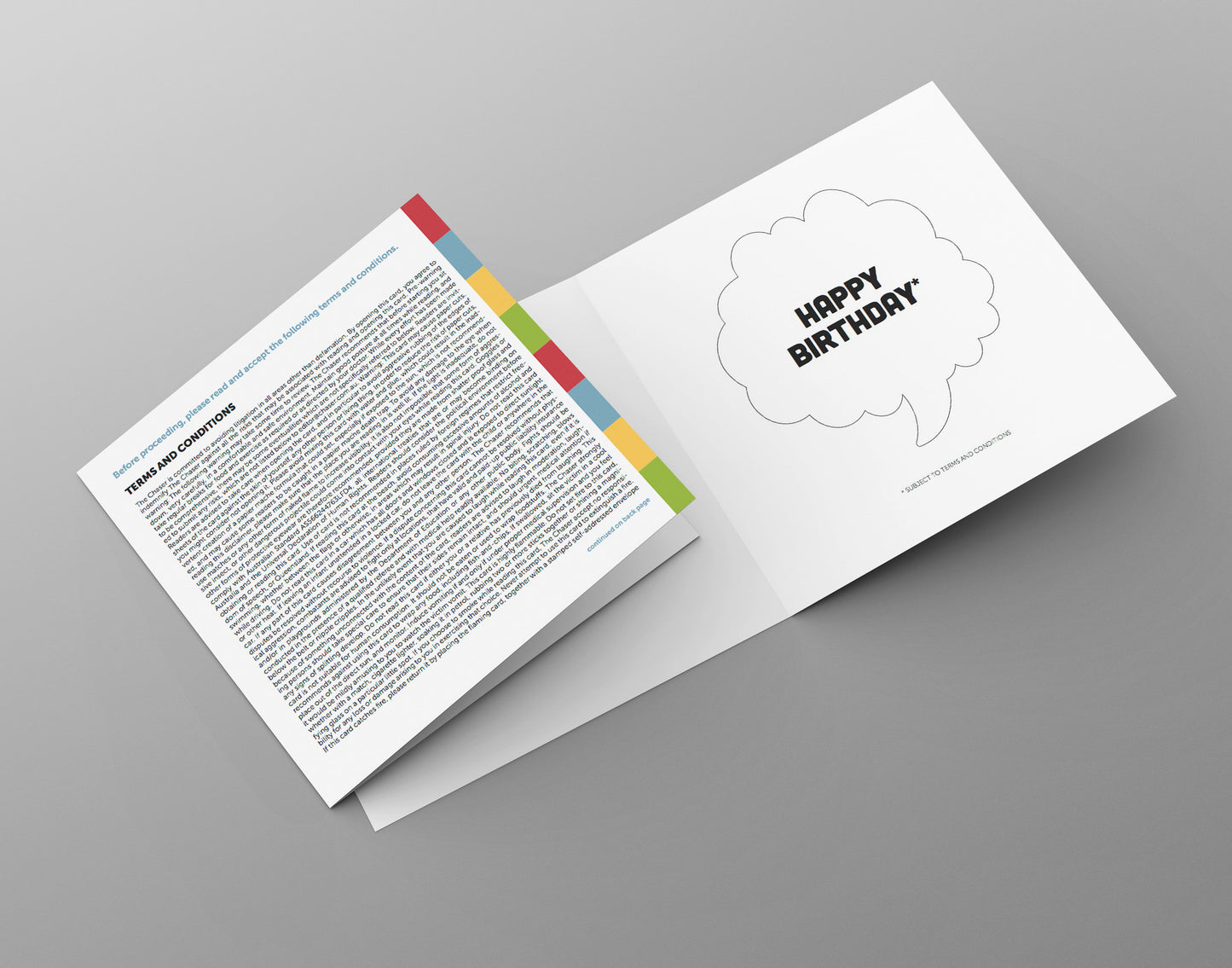 Chaser Birthday Card