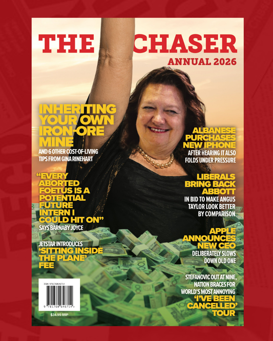 The Chaser and Shovel Annual 2026
