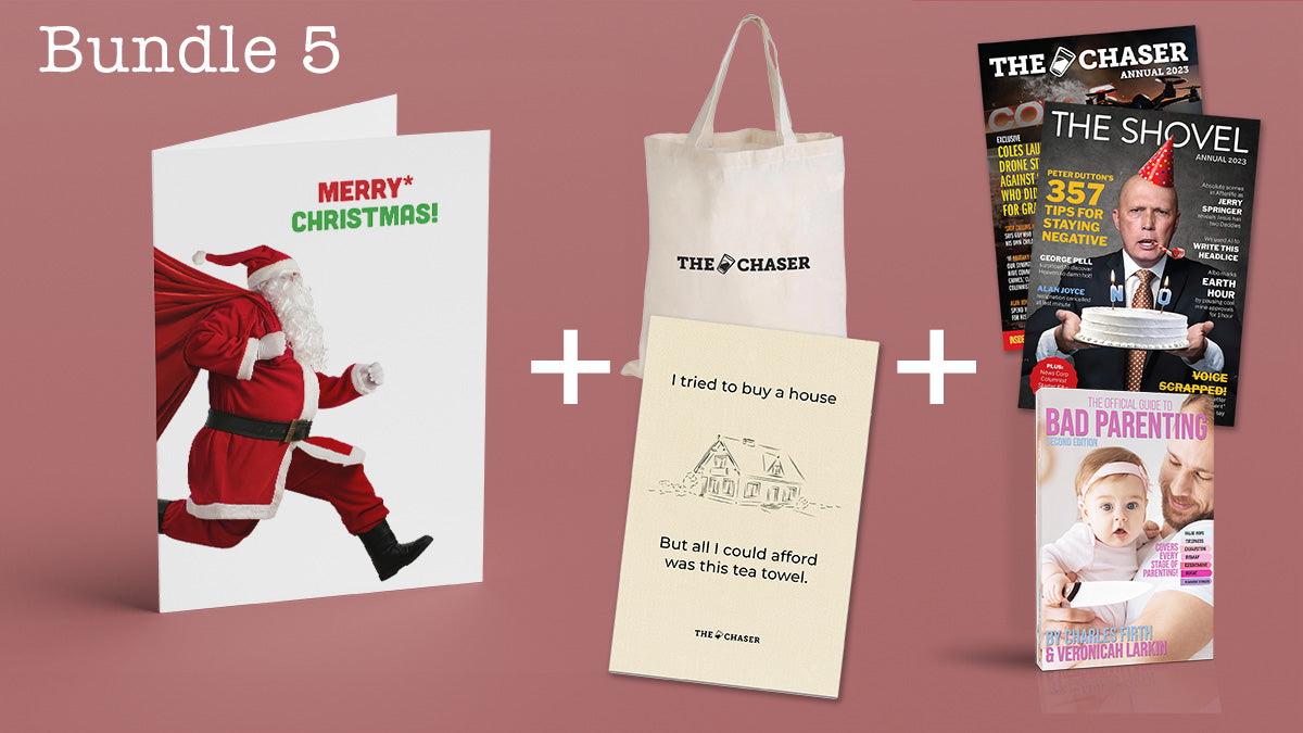 The Chaser Christmas Gift Packs