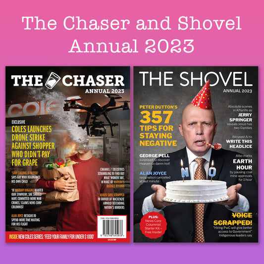 The Chaser and Shovel Annual 2023