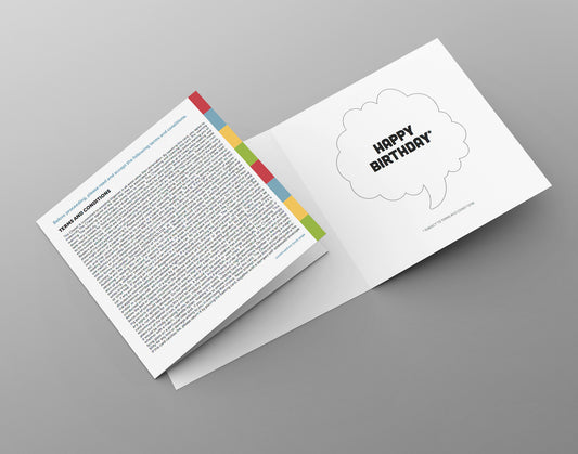 Chaser Birthday Card